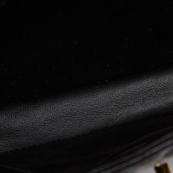 مملوكة مسبقًا Chanel Black Small Patent Leather Double Sided Bag