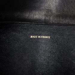 Pre Owned Chanel Black Vintage Quilted Lambskin Shoulder Bag