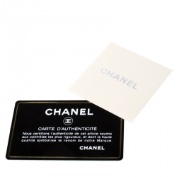 Pre Owned حقيبة شانيل غراند GST شوبر جلد كافيارأبيض مبطن 