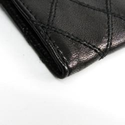 مملوكة مسبقًا Chanel Black Calfskin Leather Coin Purse 
