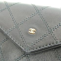 مملوكة مسبقًا Chanel Black Calfskin Leather Coin Purse 