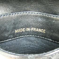 مملوكة مسبقًا Chanel Black Calfskin Leather Coin Purse 