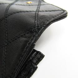 مملوكة مسبقًا Chanel Black Calfskin Leather Coin Purse 
