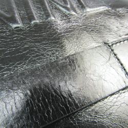 مملوكة مسبقًا Chanel Black Calfskin Leather Femeniste Mais Feminine Zippy Pouch