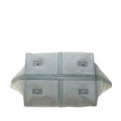 مملوكة مسبقًا حقيبة يد شانيل حلية زهرة كاميليا سلسلو جلد نوبوك أخضر فاتح