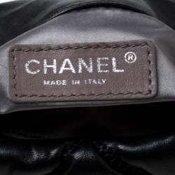 مملوكة مسبقًا Chanel Black Quilted Leather Bubble Small Shoulder Bag