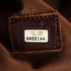 مملوكة مسبقًا Chanel Yellow/Brown Raffia and Leather CC Tote 