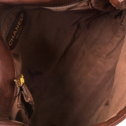 مملوكة مسبقًا Chanel Yellow/Brown Raffia and Leather CC Tote 