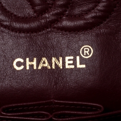 Pre Owned Chanel Black Quilted Leather Small Classic Double Flap Bag