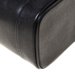 Chanel Black Caviar Leather Vanity Case