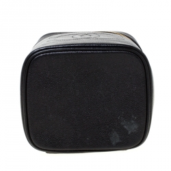 Chanel Black Caviar Leather Vanity Case