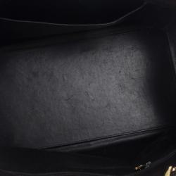 Pre Owned Chanel Black Vintage Patent Grand Shopping Tote GST