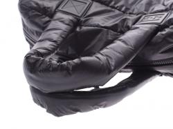 Pre Owned Chanel Black Quilted Nylon Coco Cocoon Hobo Bag