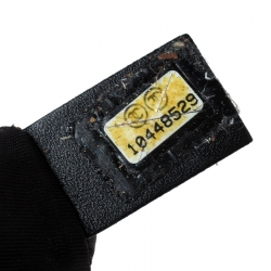 مملوكة مسبقًا Chanel White/Black Travel Line Nylon Satchel