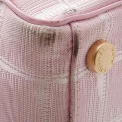 مملوكة مسبقًا حقيبة يد توت شانيل لاين ترافيل شعار CC نايلون