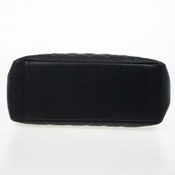 Pre Owned Chanel Black Caviar Grand Shopper Tote