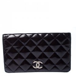 Chanel leather continental wallet - Gem