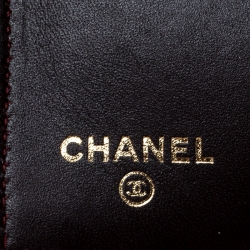 Chanel Black Quilted Leather Classic L Flap Wallet