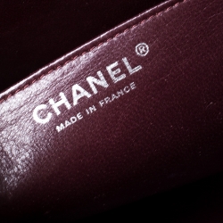 Pre Owned Chanel Black Quilted Leather Maxi Classic Single Flap Bag