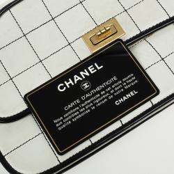 Pre Owned Chanel Leather Square Quilt Flap Bag