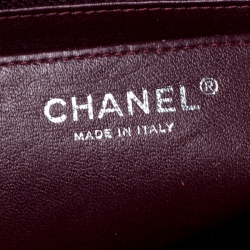 Pre Owned Chanel Black Quilted Leather Maxi Classic Single Flap Bag