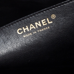 مملوكة مسبقًا Chanel Black Quilted Caviar Leather Maxi Classic Single Flap Bag