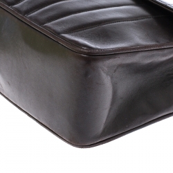 Pre Owned حقيبة شانيل قلاب مزدوج كلاسيك جامبو ج لد مبطنة سوداء