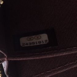 Chanel Black Quilted Leather Zipped Coin Purse