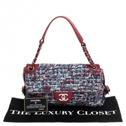 Chanel Multicolor Tweed CC Shoulder Bag