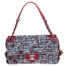 Chanel Multicolor Tweed CC Shoulder Bag