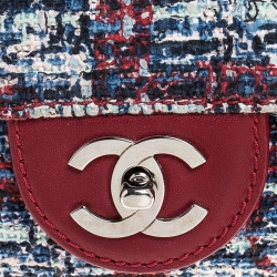 Chanel Multicolor Tweed CC Shoulder Bag