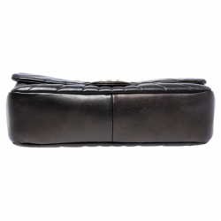 مملوكة مسبقًا Chanel Olive Green Leather Flap Shoulder Bag