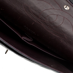 مملوكة مسبقًا Chanel Black Quilted Leather Maxi Classic Double Flap Bag