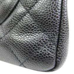 Pre Owned Chanel Black Caviar Grand Shopper Tote GST