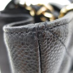 Pre Owned Chanel Black Caviar Grand Shopper Tote GST