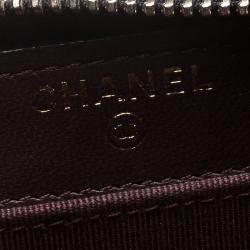 مملوكة مسبقًا محفظة شانيل CC جلد مبطن سوداء صغيرة