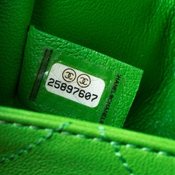 Pre Owned Chanel Multicolor Quilted PVC and Leather Medium Coco Splash Shopping Tote