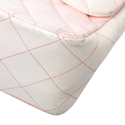 مملوكة مسبقًا Chanel Off-White/Ombre Quilted Leather Jumbo Classic Single Flap Bag