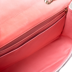 مملوكة مسبقًا Chanel Off-White/Ombre Quilted Leather Jumbo Classic Single Flap Bag