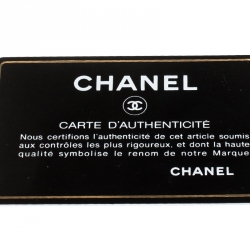 Pre Owned محفظة شانيل كلاسيك L بقلاب جلد خردلية