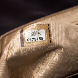 Pre Owned Chanel Dark Brown Quilted Leather Accordion Reissue Flap Bag