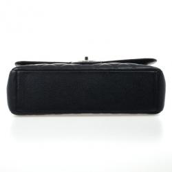 مملوكة مسبقًا Chanel Black Caviar Classic Maxi Flap Bag
