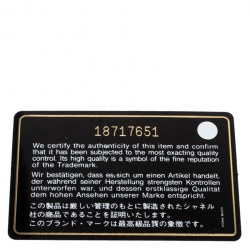 Pre Owned Chanel Black Caviar Leather Double Sided Long Classic Flap Wallet