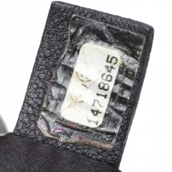 مملوكة مسبقًا حقيبة يد شوبر شانيل غراند جلد كافيار مبطن أسود