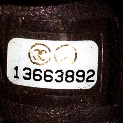 Pre Owned Chanel Black Quilted Crackled Glossy Leather Grand Shopper Tote