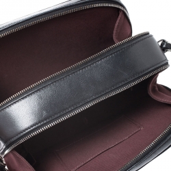 Pre Owned Chanel Black Quilted Leather Small Coco Boy Camera Case Shoulder Bag