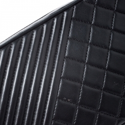 Pre Owned Chanel Black Quilted Leather Small Coco Boy Camera Case Shoulder Bag