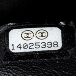 Pre Owned Chanel Black Quilted Patent Leather Reissue 2.55 Classic 227 Flap Bag