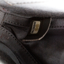 Pre Owned Chanel Grey Vinyl and Leather Small Coco Boy Camera Case Bag