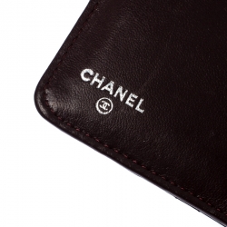 Chanel Black Quilted Leather L-Zip Wallet